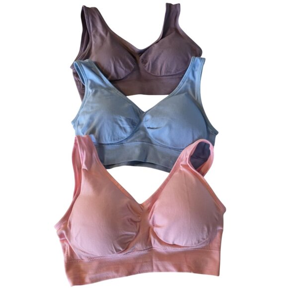 EUC Set of Three Super Soft Bras - Picture 1 of 7